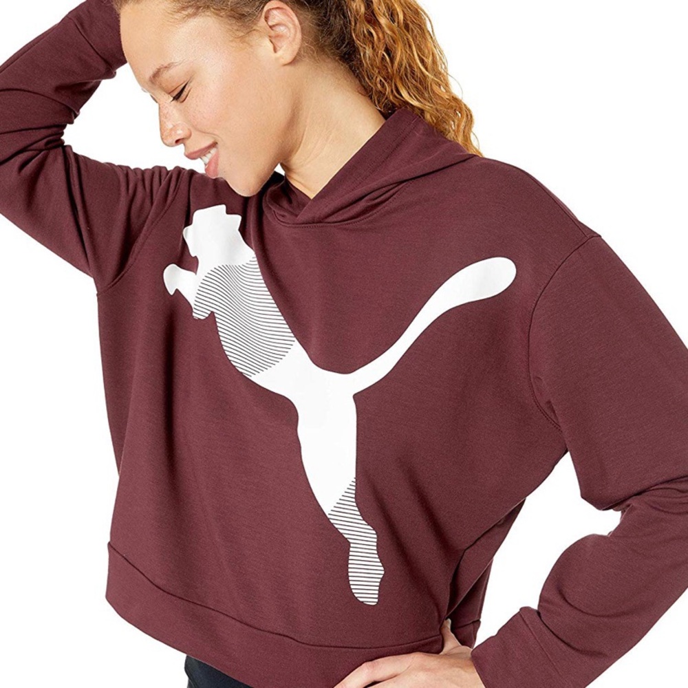 EUC Puma crop hoodie